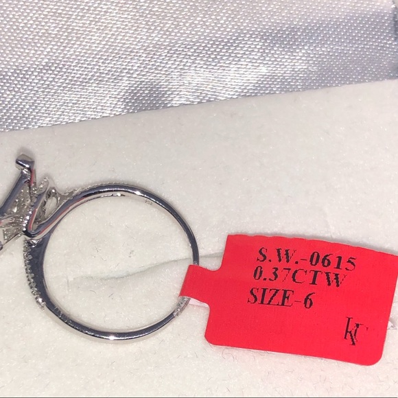 Real diamond designer head turner ring NOT CZ SALE - Picture 9 of 11